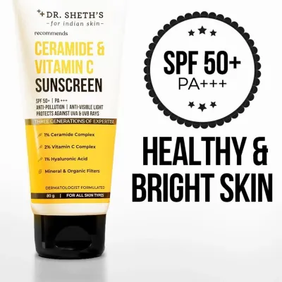 Ceramide & Vitamin C SPF 50 Sunscreen