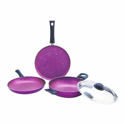 Lavender Non-Stick 4 Pc Set